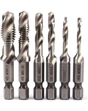 Set 6 punte per trapano HSS