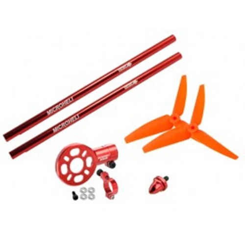 Microheli cnc blade 200 tail - microheli,