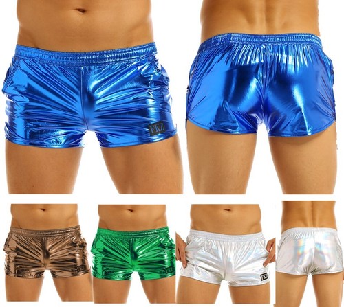Boxer uomo metallizzato - , lucido
