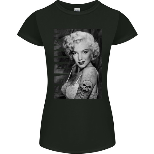 Marilyn tattoo shirt donna - tattoo,