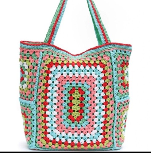 Graziosa borsa quadrata nonna
