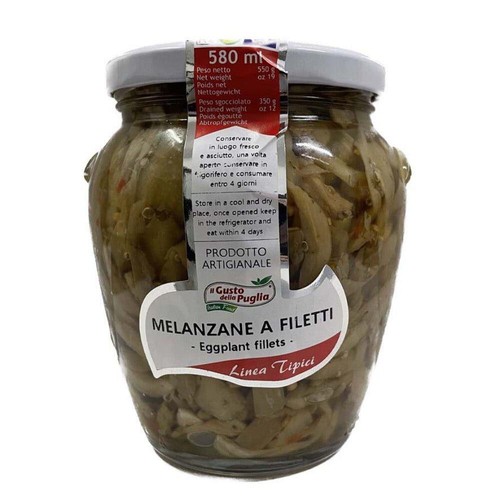 Melanzane filetti olio di - melanzane,