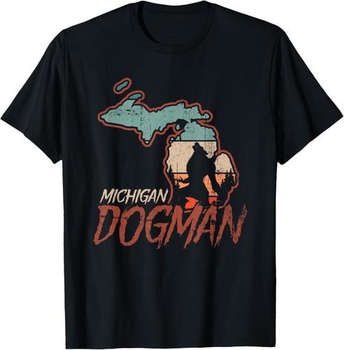 Maglietta michigan dogman - maglietta,
