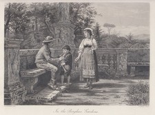 In Villa Borghese, 1830