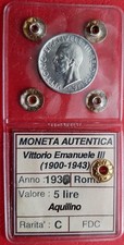 ITALIA 5 lire 1930 Aquilino