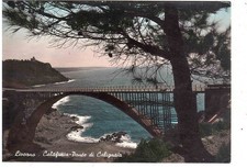 L.10 SIENA CARTOLINA LIVORNO CALAFURIA PONTE DI CALIGNAIA