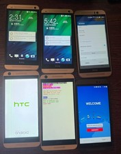 Lotto 6 ricambi HTC M7 M9 626S ROTTI spedizione veloce alcuni funzionanti