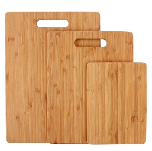 Set tagliere bambù - set,