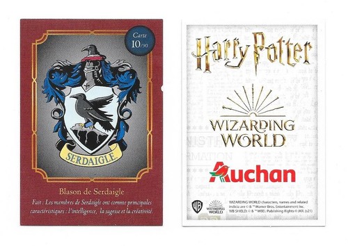 Carte auchan harry potter - -,