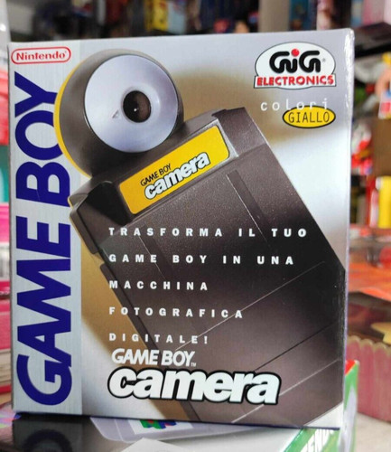 Game boy camera colore giallo - colore,