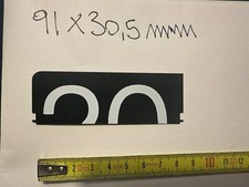 Cartellino Solari Udine METOR 91x30,5 mm Spare Part  20/21