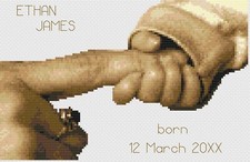 Punto Croce Nascita Kit