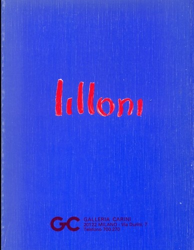 Lilloni prima edizione - lilloni, aa.vv