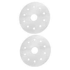  2 Pcs Scaldapiatti Piatto Termico Diffusore Calore in Acciaio Inossidabile