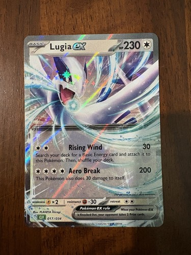 Pokemon lugia 017 034 - lugia, ex