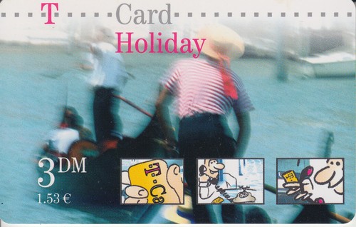 Card vacanze gondoliere - t,