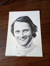 NIKI LAUDA , 1974s SCUDERIA FERRARI  , cartolina ufficiale,  Ferrari 312