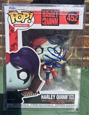 MARGOT ROBBIE Autograph Signed Harley Quinn Funko Pop DC HEROES with Proof/COA