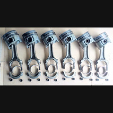 Pistone e biella Nissan Patrol GR e TR 2.8 Td Motore RD28T Pistoni Bielle