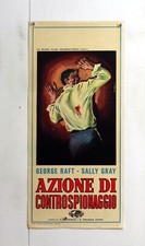 cm.33x70-VIA DI FUGA-GEORGE RAFT-GRIGIO-FRIEDMAN-SPY-L86-16