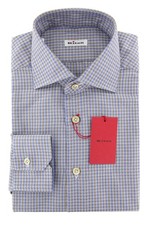 Camicia Slim A Rete Marrone