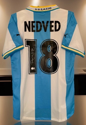 Maglia lazio firmata pavel - maglia,