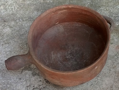 Antica pentola terracotta - pentola,