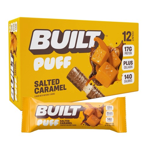 Puff built bar protein - built,