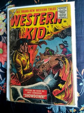 GOLDEN AGE WESTERN KID 7 ATLAS 1955 EARLY ROMITA MANEELY RARO GD - ALTRI KIRBY