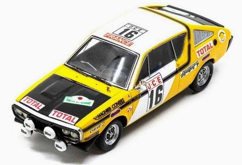 Renault rally morocco 1976 - morocco,