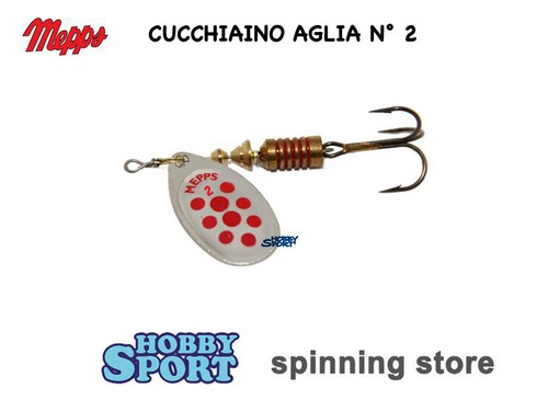 Cucchiaino mepps rotante aglia - cucchiaino,