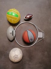 PALLONE DA RUGBY RAIDERS  USA + LOTTO MISTO SPORT ACCETTO PROPOSTE