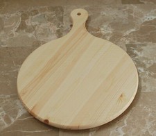 TAGLIERE TONDO LEGNO CON