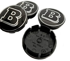 4x 56 mm logo Brabus