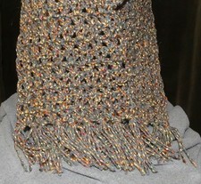 Sciarpa in filato acrilico