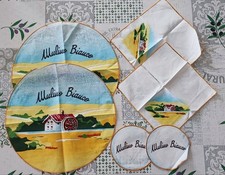 Set colazione MULINO BIANCO Barilla 2 tovagliette 2 tovaglioli 2 sottobicchieri