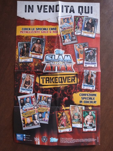Poster display wrestling slam - display,
