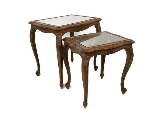 Set tavolini vintage in - 2,