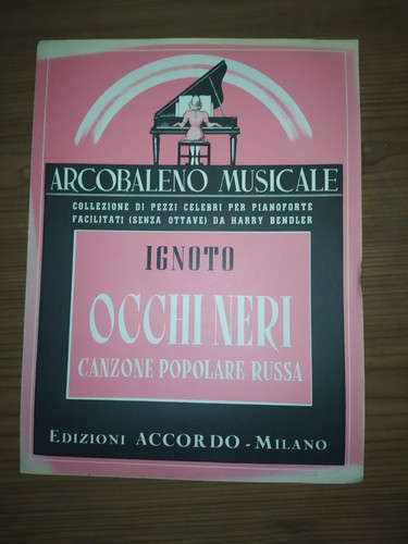 Spartiti occhi neri canzone - occhi,