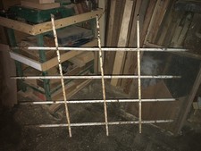 Antica Grata In Ferro Battuto Inferriata per Finestra Misure In Foto