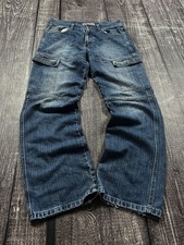 Jeans cargo vintage streetwear rap stile giapponese classici lavati larghi anni 90 y2K