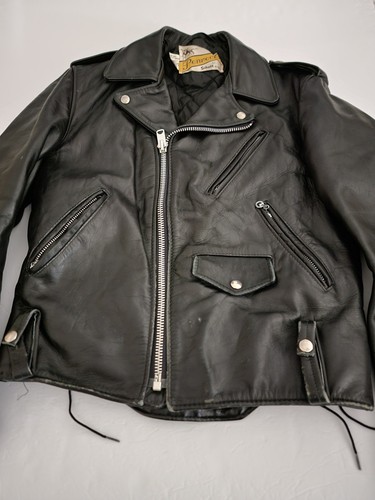 Giacca moto pelle - , schott