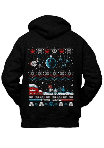 Felpa con cappuccio star wars - felpa,