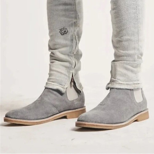 Stivaletto chelsea scamosciato - stivaletto,