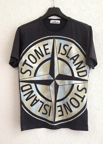 Shirt stone island con - stone, logo