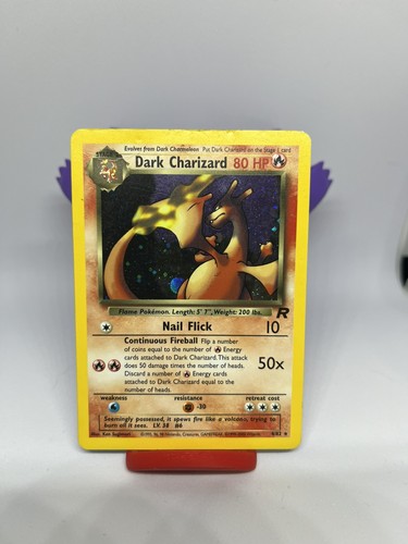 Pokemon dark charizard holo - pokemon,