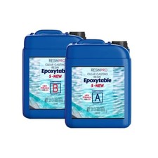 Resina Epossidica Trasparente Epoxytable 5 Colate fino a 5 cm da 9 kg Resin Pro
