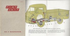 LIBRETTO USO MANUTENZIONE FIAT FURGONE 241T 1968 60302441