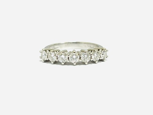 Anello veretta con diamanti