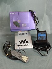 Minidisc Lettore Registratore Sony MZ-R37 con Accessori